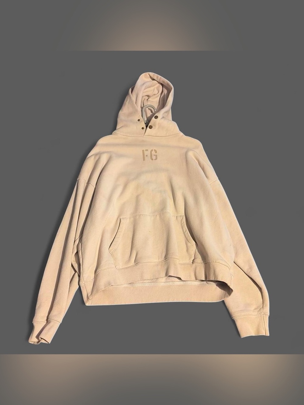 Fear of God FG Logo Hoodie Seventh Collection
